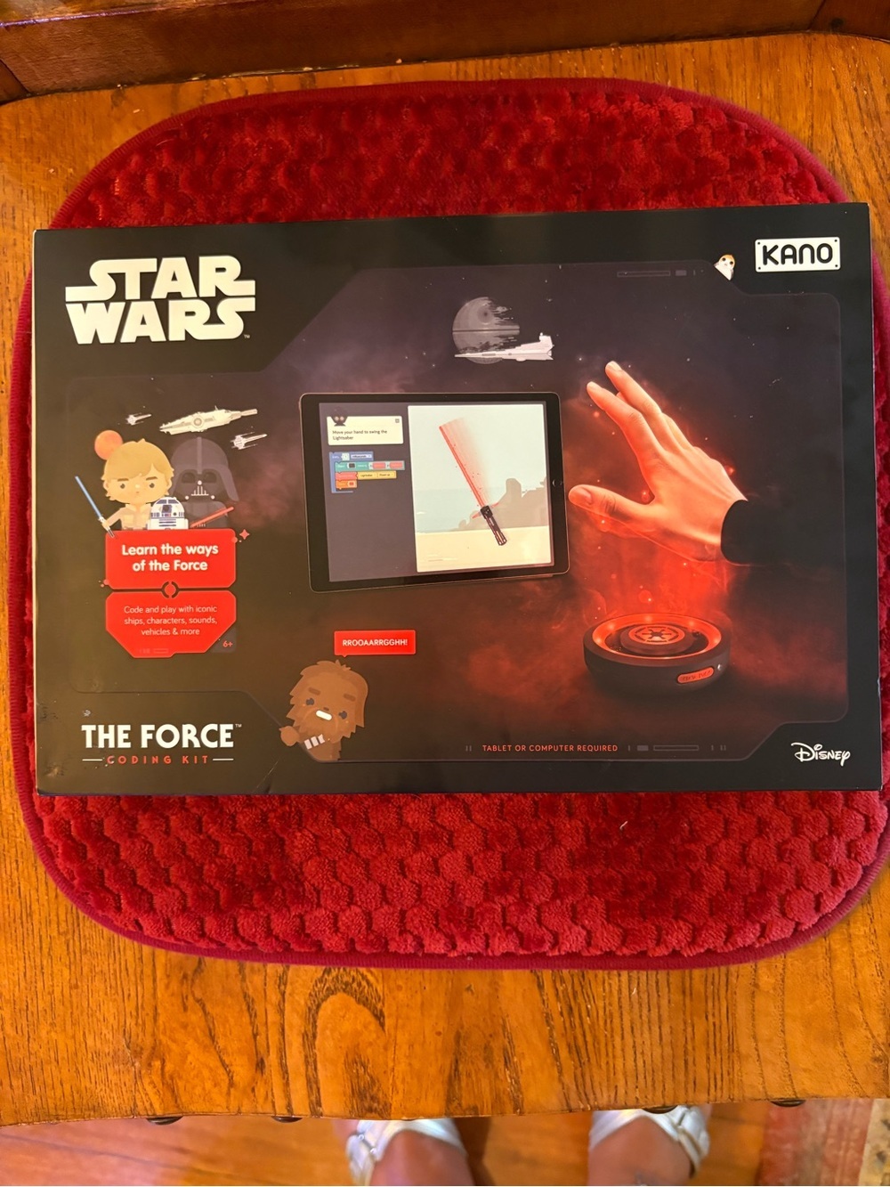New Sealed Kano Star Wars The Force Coding Kit Disney STEM Coding Game Bluetooth